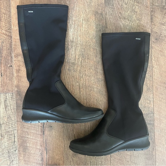 Sz 38 ECCO Women's Babett 15 Tall GTX Boot (US 7/7.5) - Picture 2 of 16